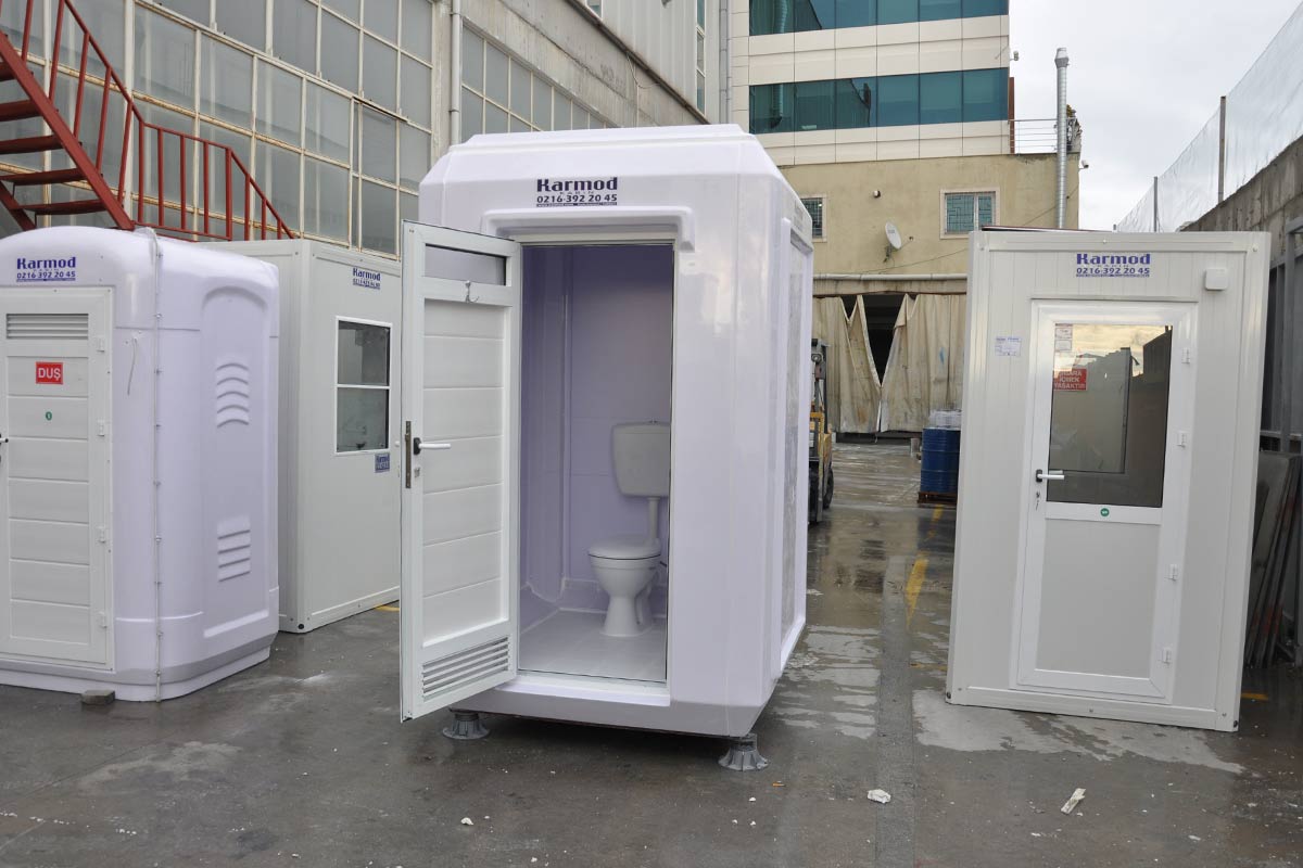 Toilette mobile Toilette portable en plastique pour Algeria
